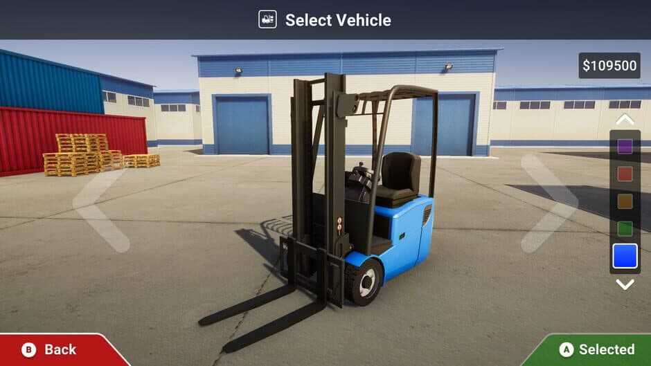 Скриншот 3 из Forklift Simulator 2023