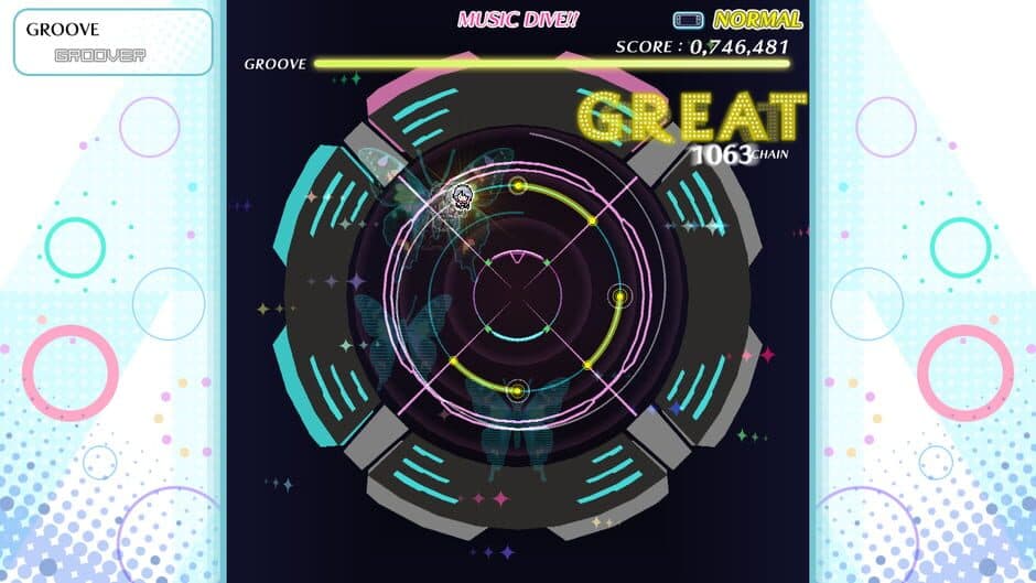 Скриншот 5 из Groove Coaster: Wai Wai Party!!!! - Chrono Circle + Music Diver Pack