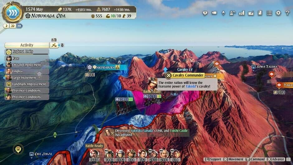 Скриншот 2 из Nobunaga's Ambition: Awakening - Digital Deluxe Edition