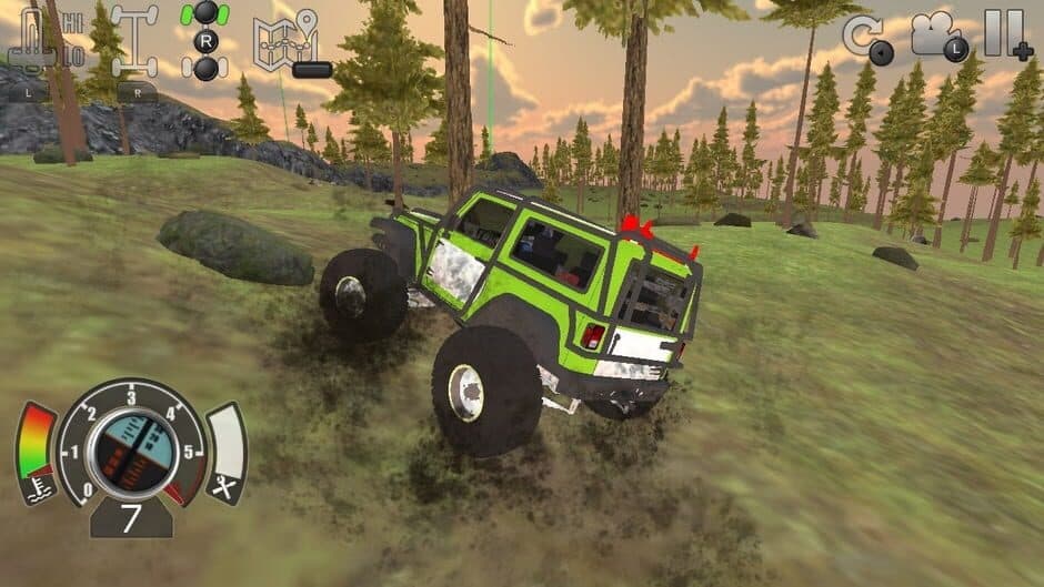 Скриншот 7 из Offroad Truck 4x4 Dirt Simulator: Rally Racing Game