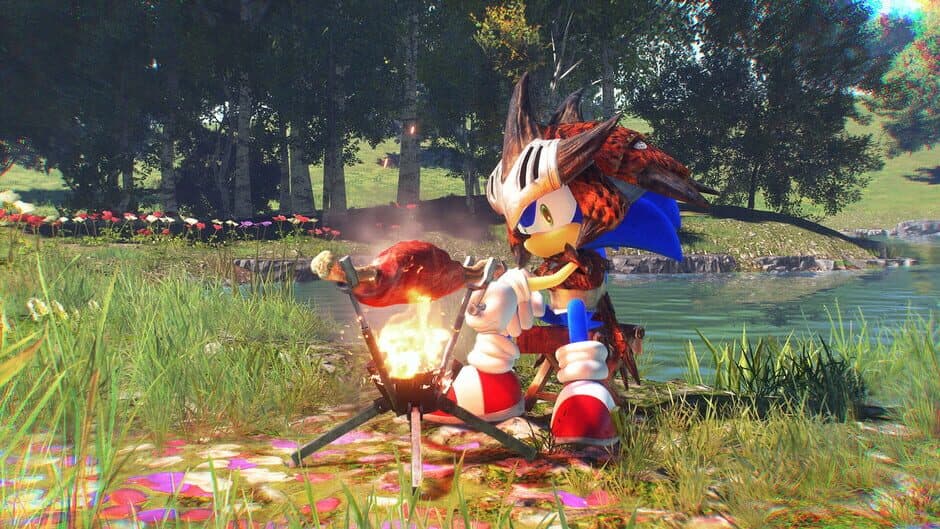 Скриншот 1 из Sonic Frontiers x Monster Hunter Pack