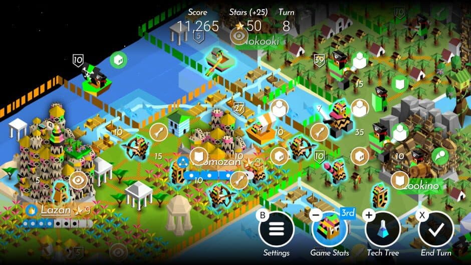 Скриншот 1 из The Battle of Polytopia: Skin Pack 3