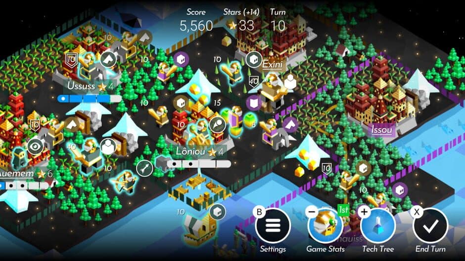 Скриншот 2 из The Battle of Polytopia: Skin Pack 3