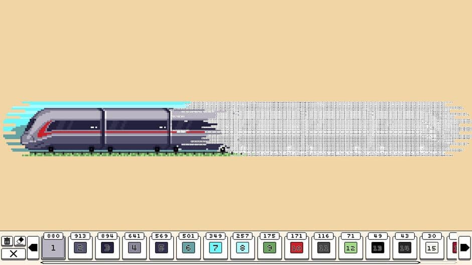 Скриншот 2 из Coloring Pixels: Transport Pack