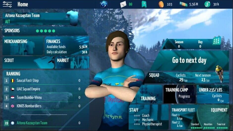 Скриншот 1 из Live Cycling Manager 2023