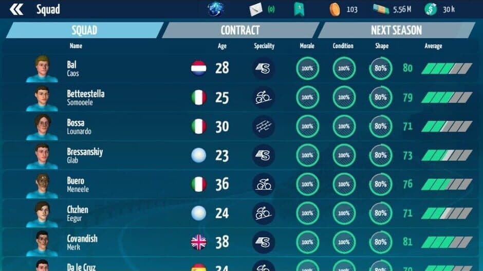 Скриншот 2 из Live Cycling Manager 2023