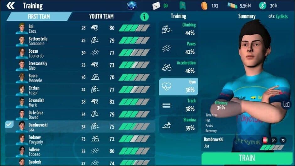 Скриншот 4 из Live Cycling Manager 2023