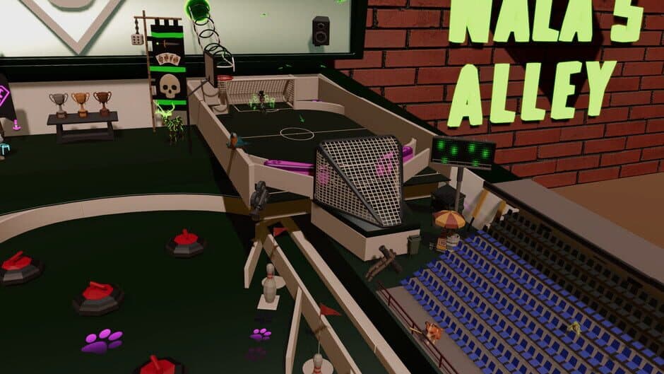 Скриншот 3 из Roxy Raccoon's Pinball Panic: Sports Spectacle