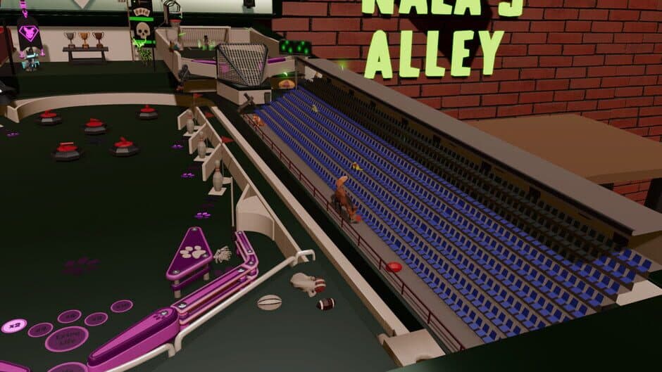 Скриншот 8 из Roxy Raccoon's Pinball Panic: Sports Spectacle
