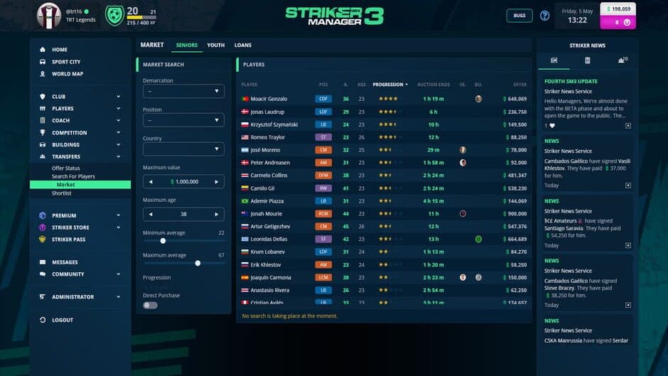 Скриншот 6 из Striker Manager 3
