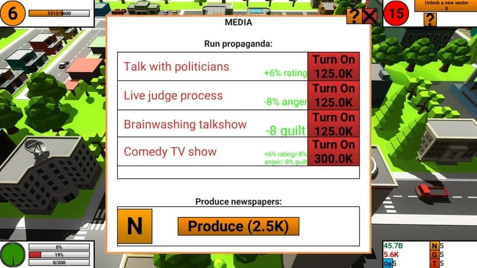 Скриншот 4 из Corrupt: Political Simulator