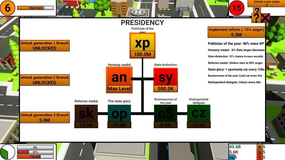 Скриншот 9 из Corrupt: Political Simulator