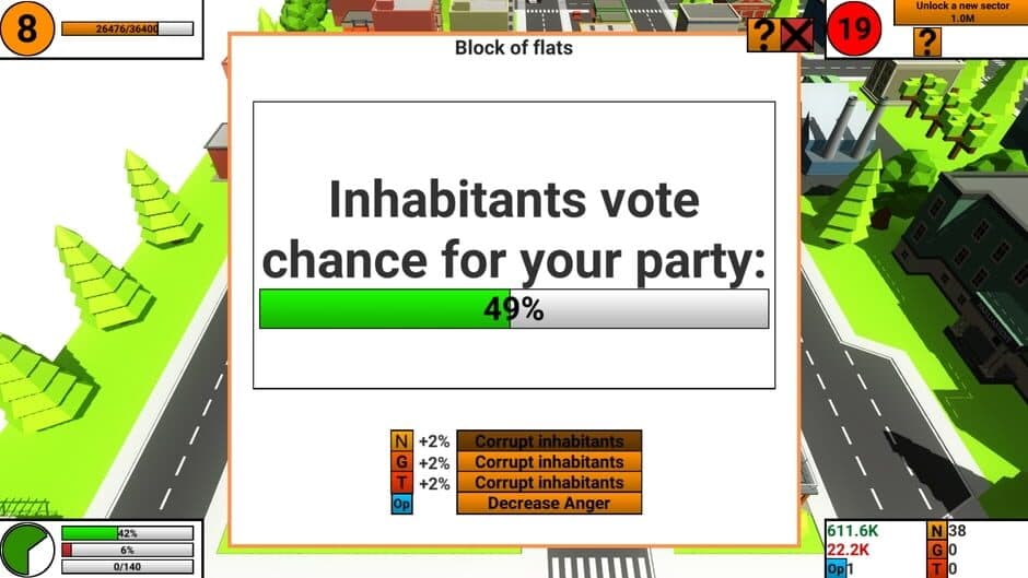 Скриншот 10 из Corrupt: Political Simulator