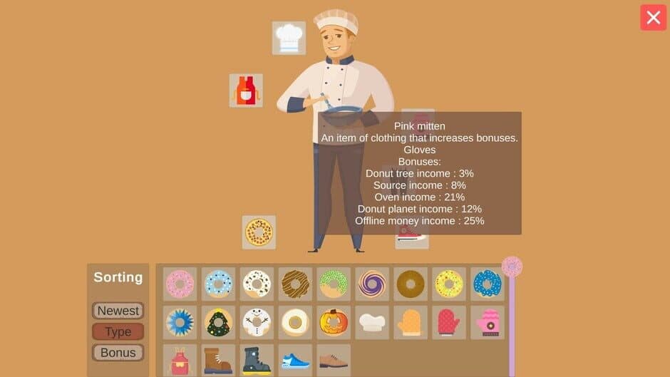 Скриншот 4 из Donut Land Clicker