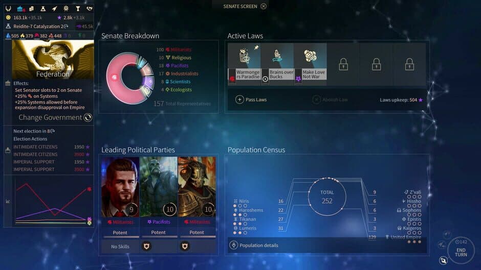 Скриншот 8 из Endless Space 2: Definitive Edition