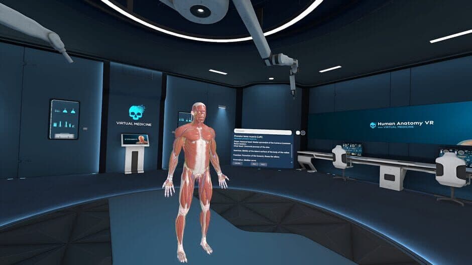 Скриншот 1 из Human Anatomy VR