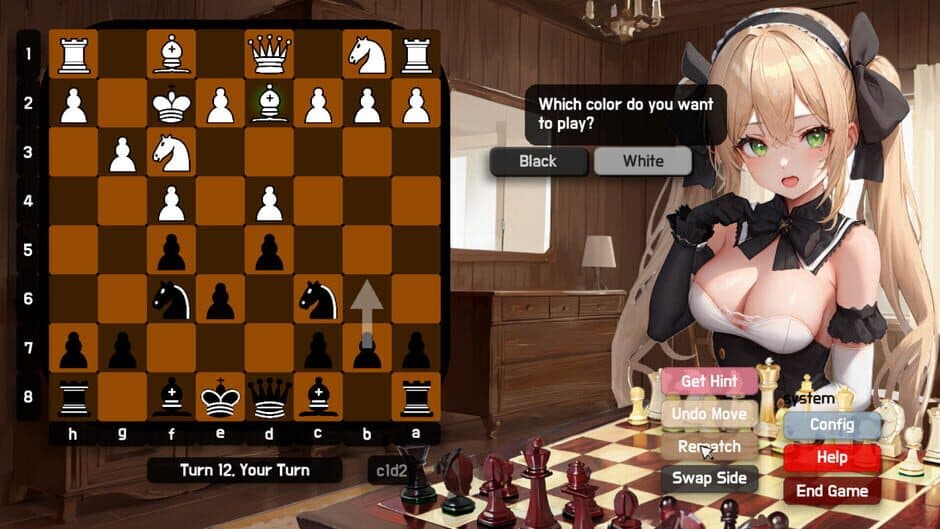 Скриншот 3 из Play Chess with Lady Bongcloud