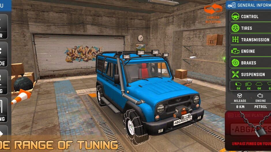 Скриншот 3 из Russian Car Driver: UAZ Hunter