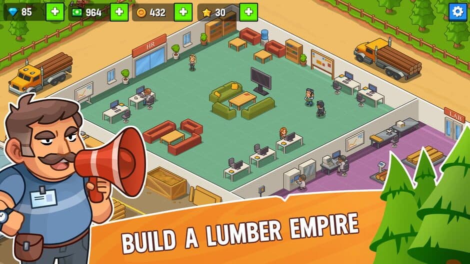 Скриншот 1 из Lumber Inc Tycoon