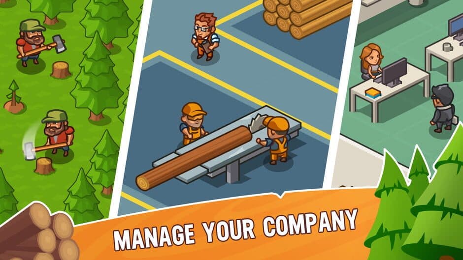 Скриншот 2 из Lumber Inc Tycoon