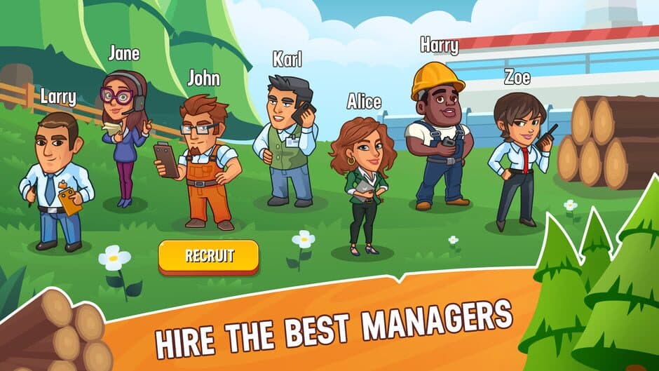 Скриншот 3 из Lumber Inc Tycoon