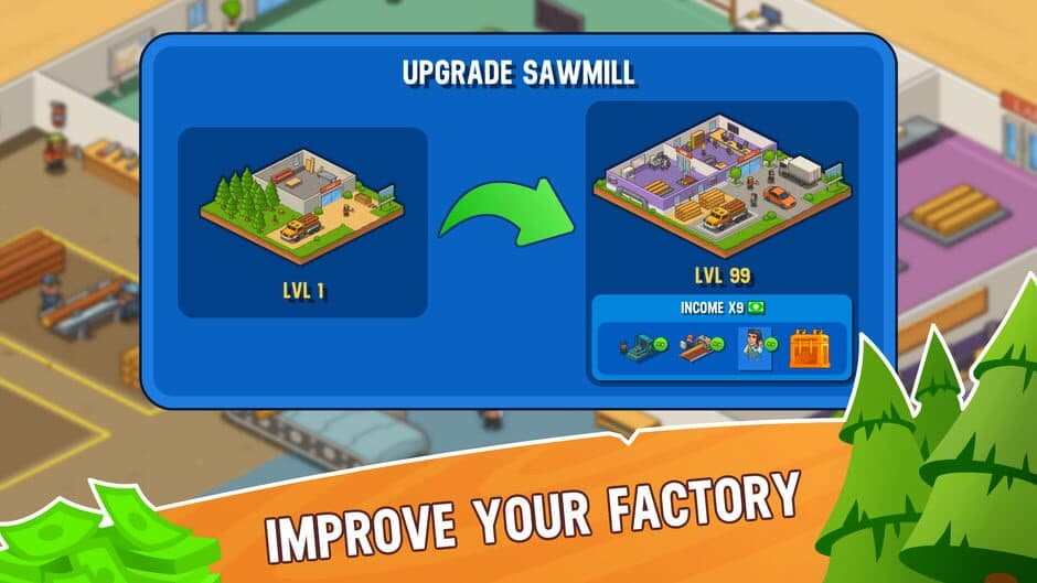Скриншот 4 из Lumber Inc Tycoon