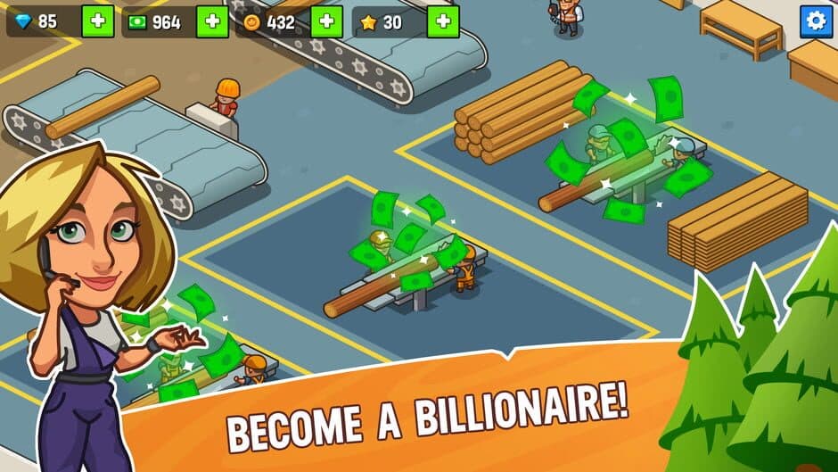 Скриншот 6 из Lumber Inc Tycoon