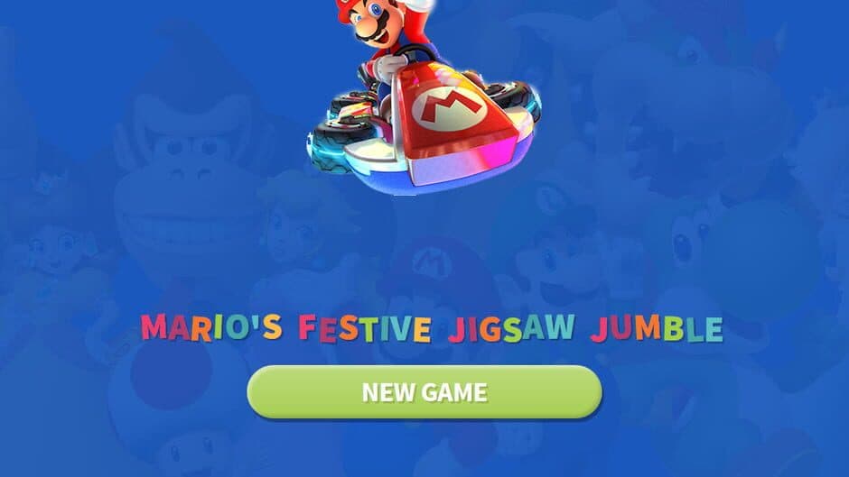 Скриншот 1 из Mario's Festive Jigsaw Jumble
