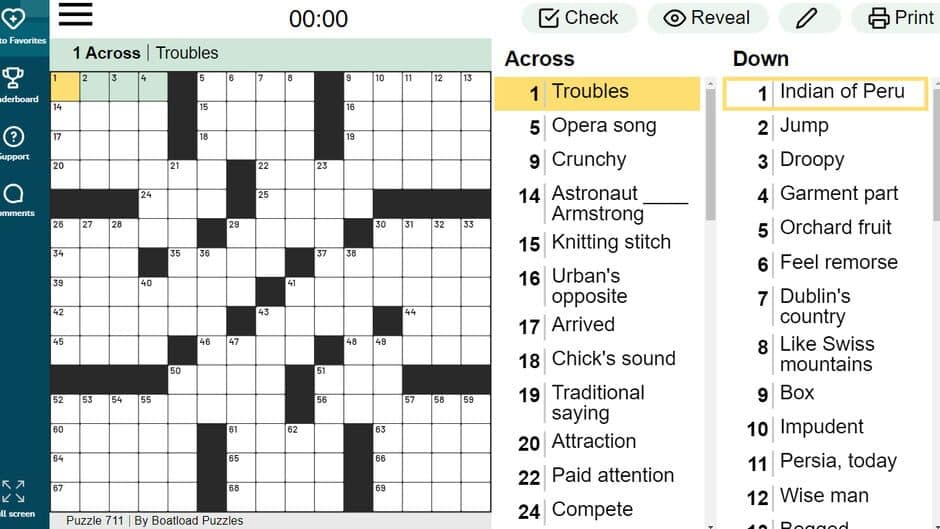 Скриншот 3 из The Daily Crossword