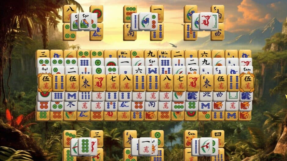 Скриншот 1 из Nature Mahjong