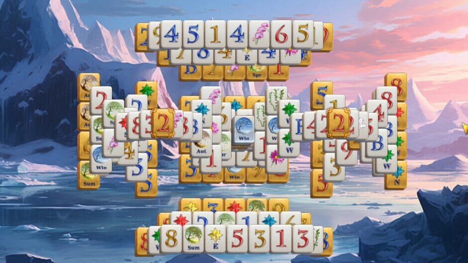 Скриншот 2 из Nature Mahjong