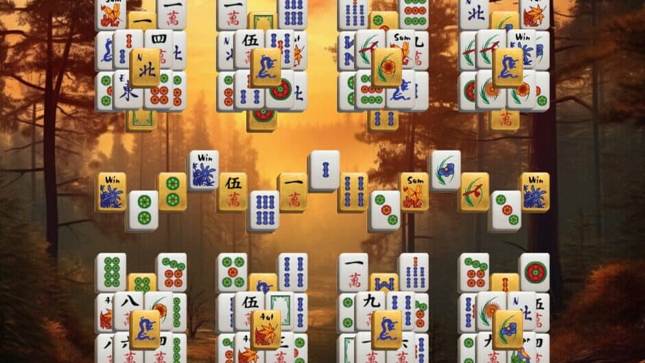Скриншот 4 из Nature Mahjong