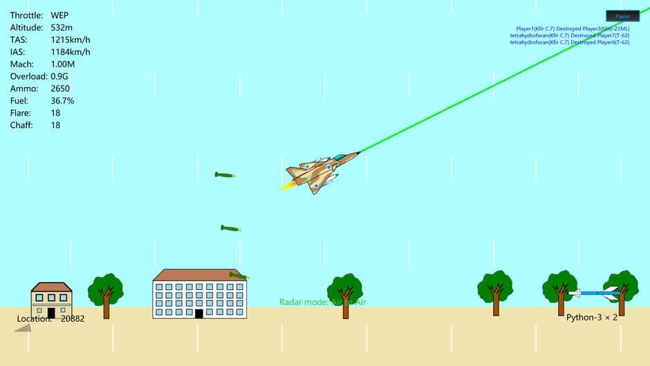 Скриншот 2 из 2D Dogfight: Lord of Sky
