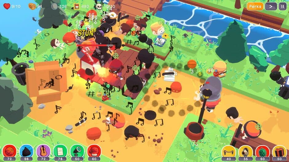 Скриншот 1 из Kooky Kids Fort Defense