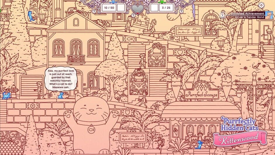 Скриншот 1 из Kittenrock Cats - A Hidden Object Game