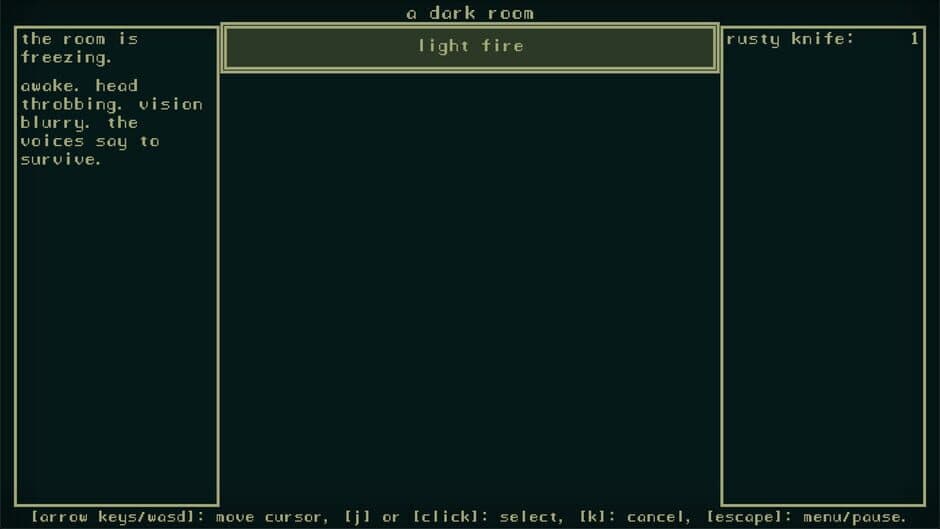Скриншот 2 из A Dark Room