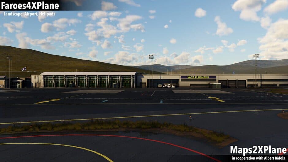 Скриншот 1 из X-Plane 12: Aerosoft - Faroe Islands XP