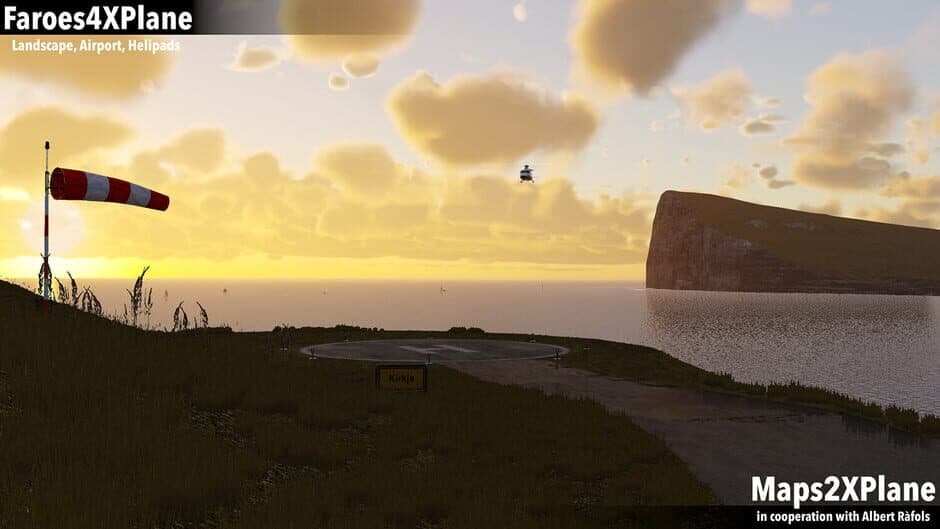 Скриншот 5 из X-Plane 12: Aerosoft - Faroe Islands XP