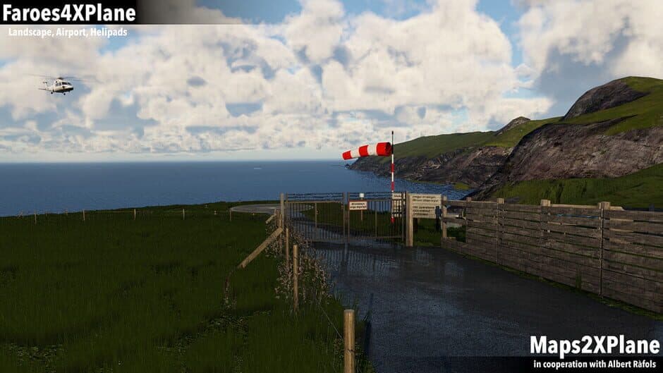 Скриншот 2 из X-Plane 12: Aerosoft - Faroe Islands XP