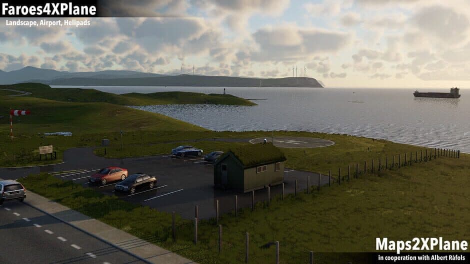 Скриншот 6 из X-Plane 12: Aerosoft - Faroe Islands XP