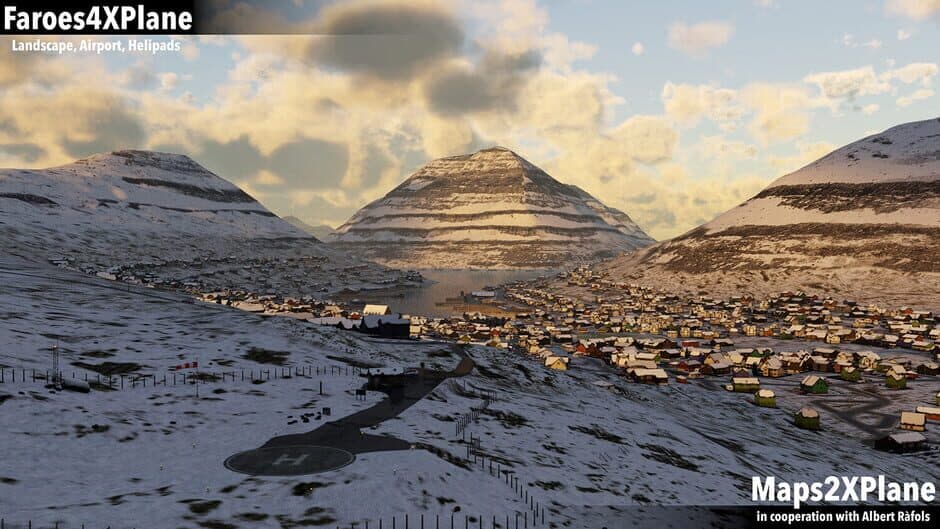 Скриншот 4 из X-Plane 12: Aerosoft - Faroe Islands XP