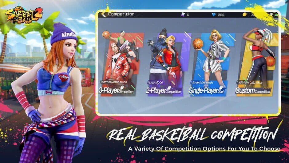 Скриншот 2 из Streetball 2: On Fire