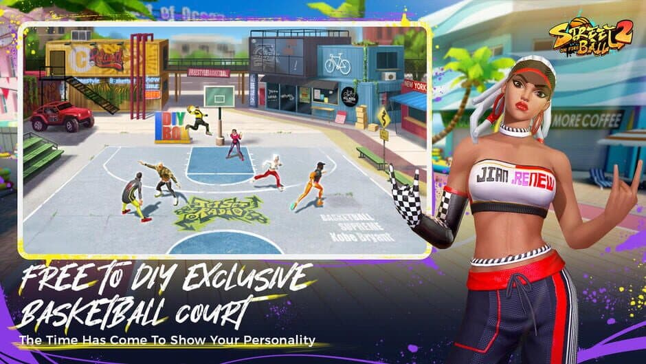 Скриншот 5 из Streetball 2: On Fire