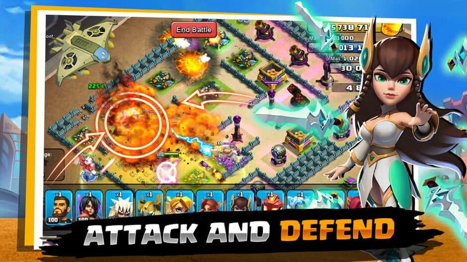 Скриншот 4 из X-Wars: Clash of Zombies