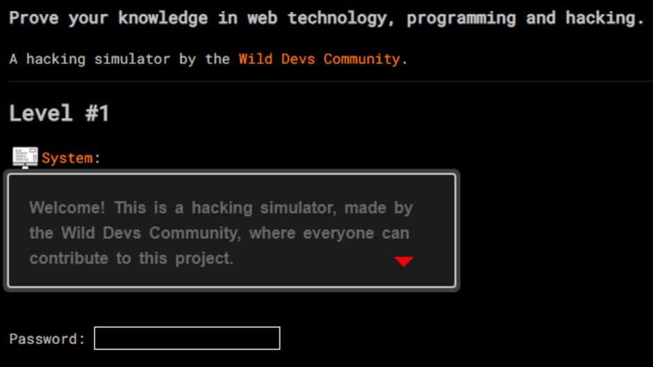 Скриншот 1 из Hacking Simulator