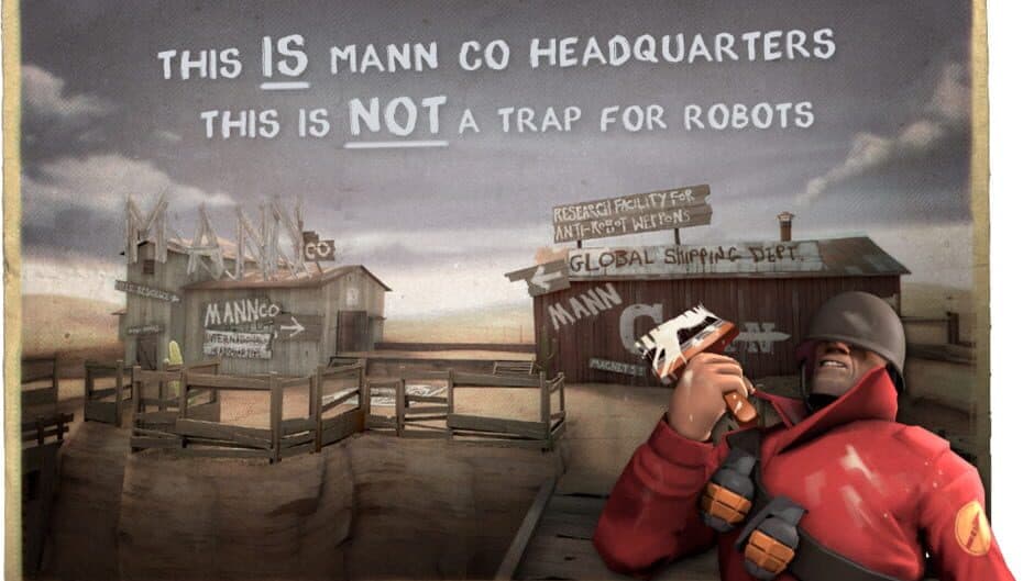 Скриншот 1 из Team Fortress 2: Mann vs. Machine