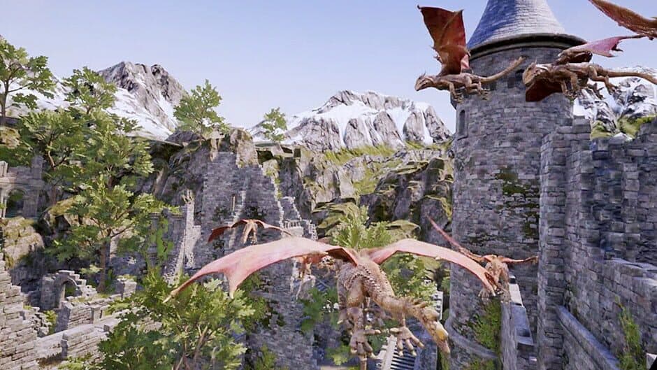Скриншот 4 из VR Pterosaur Rock Climbing