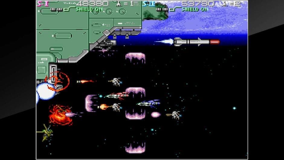 Скриншот 3 из Arcade Archives: Strato Fighter