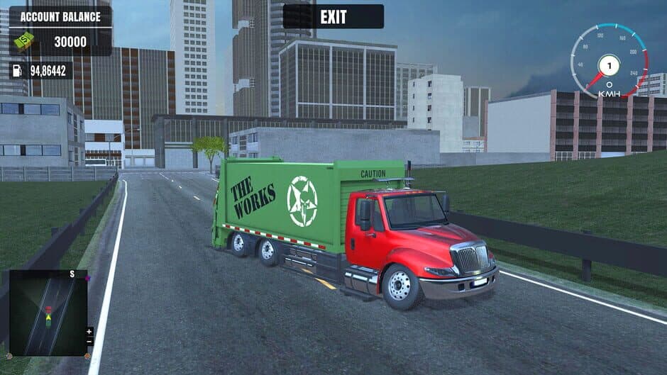 Скриншот 2 из Garbage Truck Driving Simulator