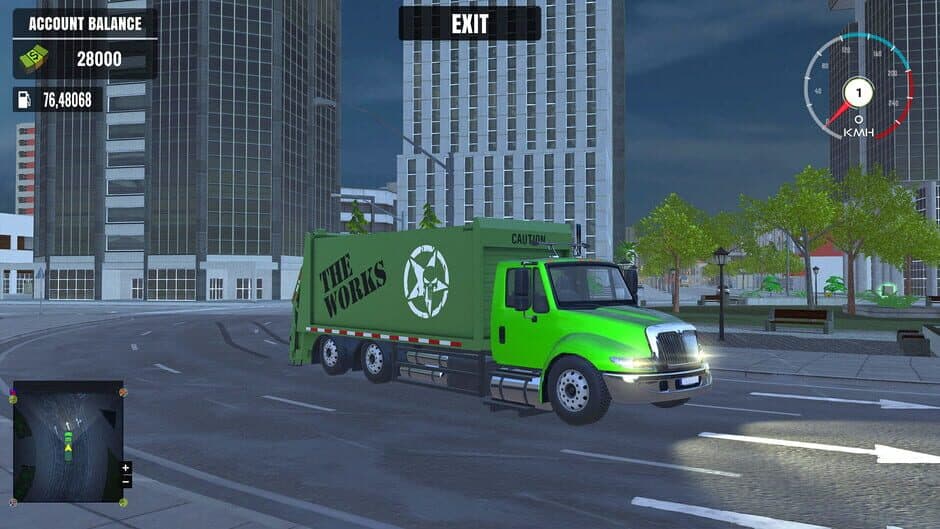 Скриншот 5 из Garbage Truck Driving Simulator